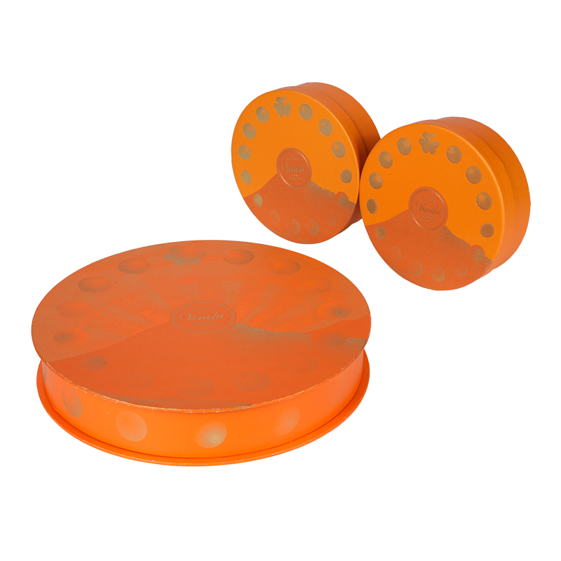 অনমনীয় আর্দ্রতা-প্রমাণ বৃত্তাকার ক্যান্ডি বক্স