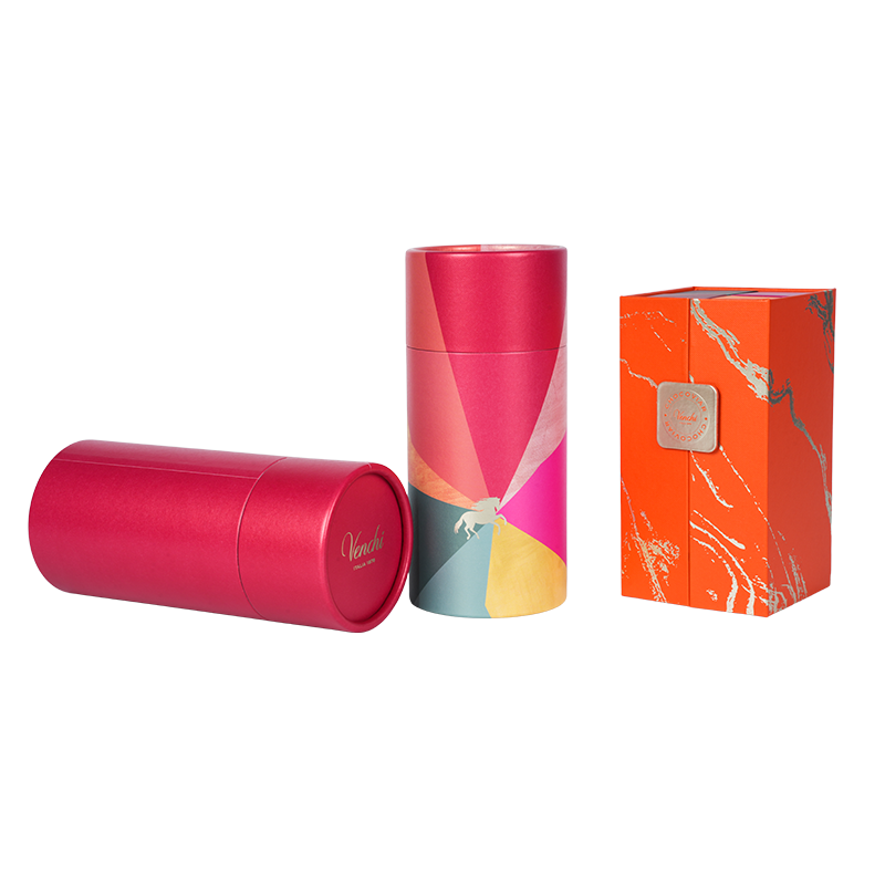 শক্ত লিফট-অফ ঢাকনা (স্বর্গ-পৃথিবী) গোলাকার চকোলেট বাক্স