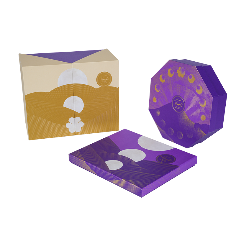 অনমনীয় ডবল-ডোর চকোলেট প্যাকেজিং বাক্স