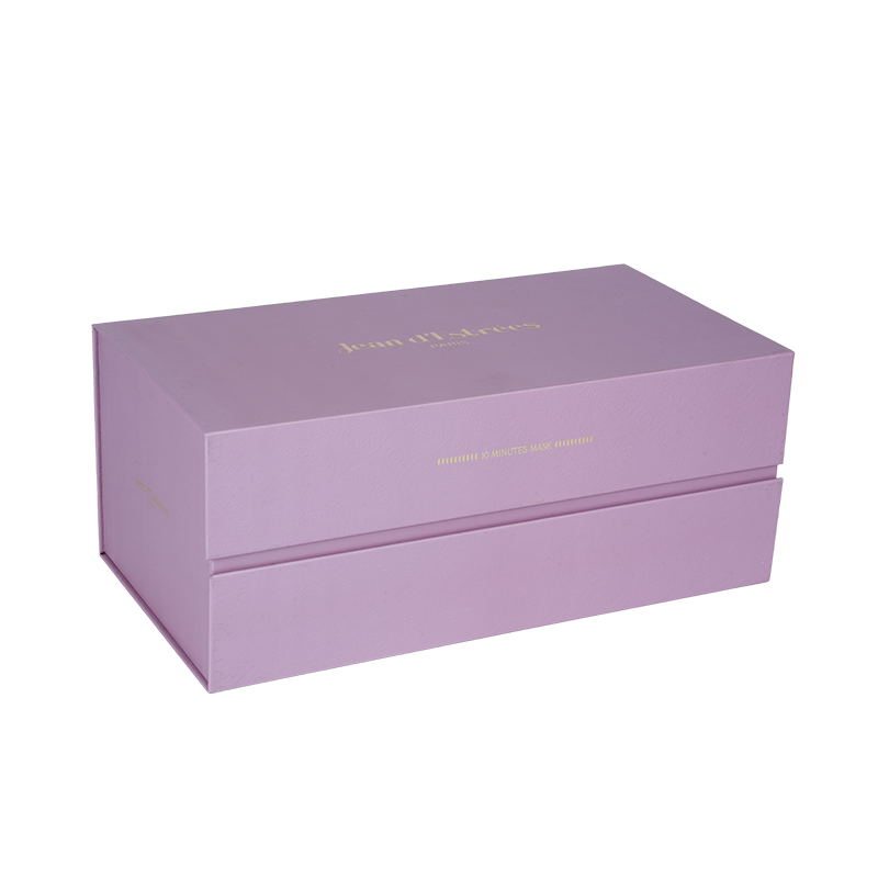 সাধারণ প্যাকেজিং অনমনীয় বই-আকৃতির পিচবোর্ড বাক্স