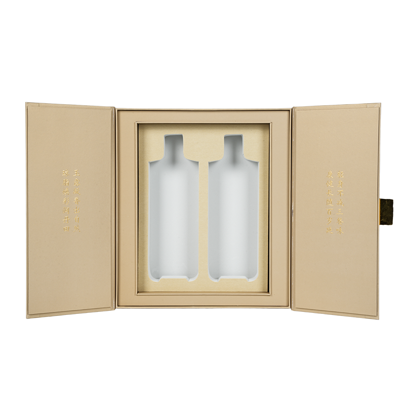 অনমনীয় ডবল-ডোর ভোজ্য তেল উপহার বাক্স