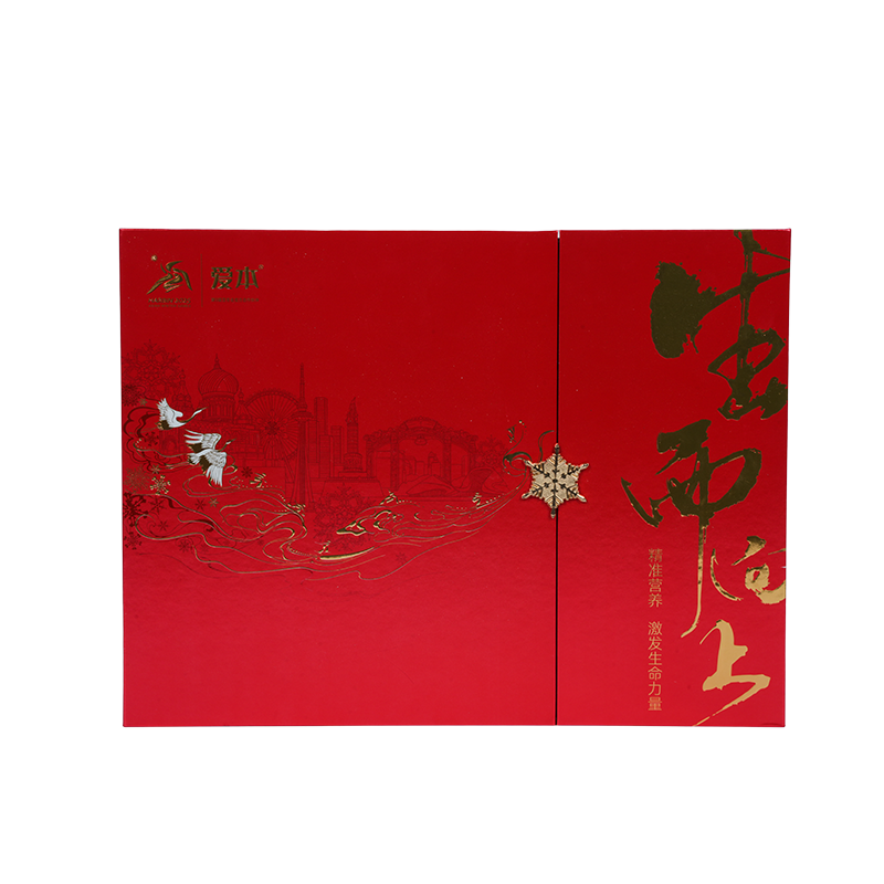 অনমনীয় ডবল-ডোর কেক প্যাকেজিং বাক্স