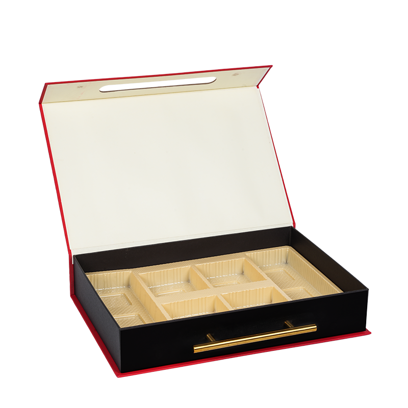 অনমনীয় ডবল-ডোর কেক প্যাকেজিং বাক্স