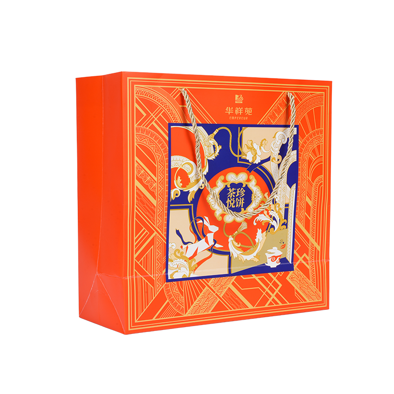 জল-প্রতিরোধী হ্যান্ডেল ক্রাফ্ট/সাদা পিচবোর্ড কেক ক্যারি ব্যাগ