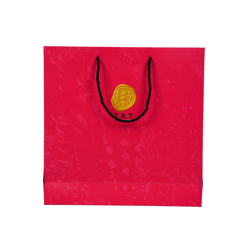 স্বাস্থ্য সম্পূরক জন্য উল্লম্ব-শৈলী সাদা কার্ডস্টক বহন ব্যাগ