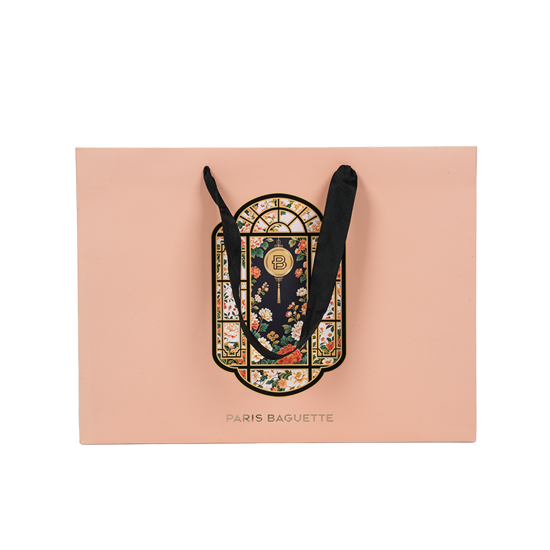 জল-প্রতিরোধী হ্যান্ডেল ক্রাফ্ট/সাদা পিচবোর্ড কেক ক্যারি ব্যাগ