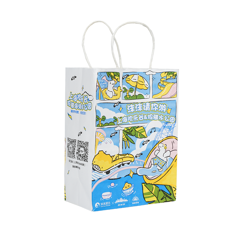 সাধারণ প্যাকেজিং ক্রাফ্ট পেপার ব্যাগ