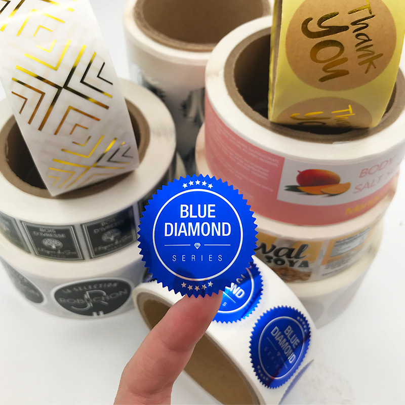 প্রলিপ্ত কাগজ আঠালো লেবেল