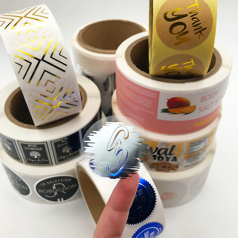 প্রলিপ্ত কাগজ আঠালো লেবেল