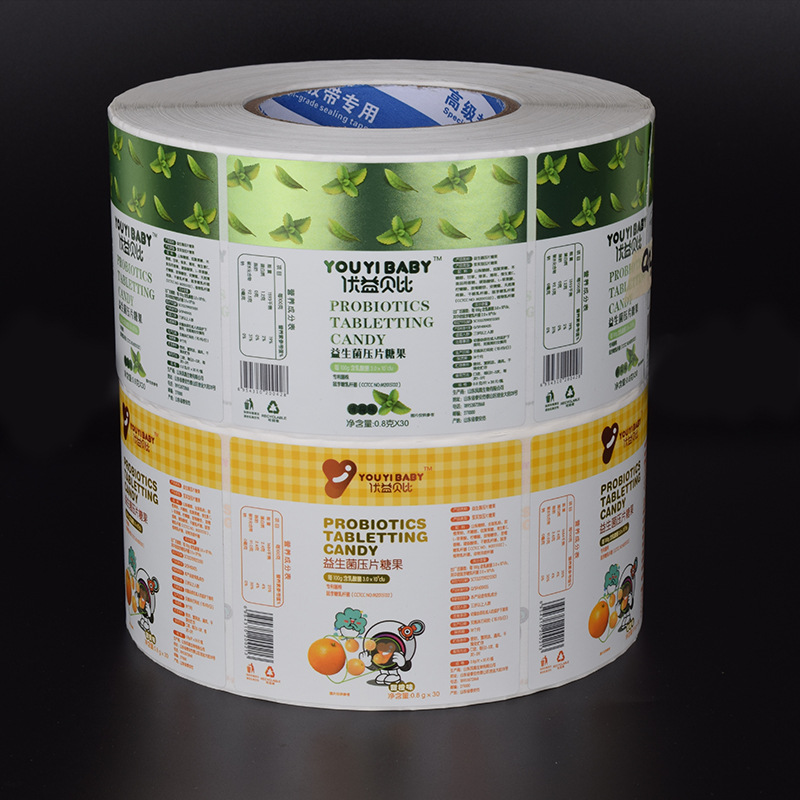 প্রলিপ্ত কাগজ আঠালো লেবেল