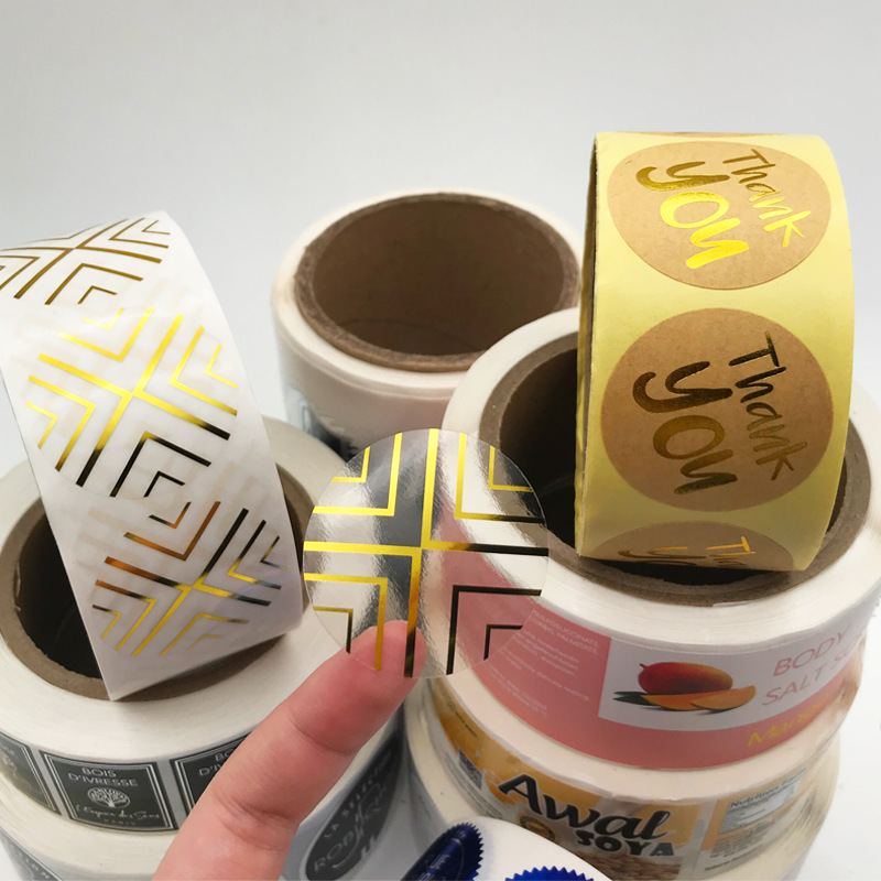 প্রলিপ্ত কাগজ আঠালো লেবেল